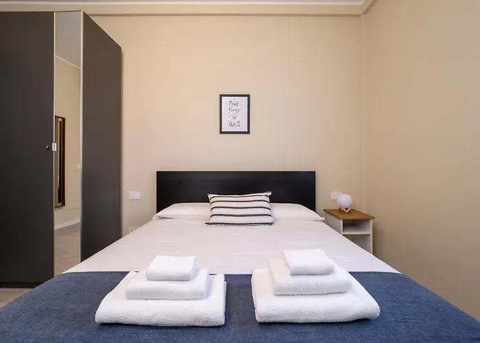 Apartmán Modern 2br With Private Balcony, Steps To Metro Milán